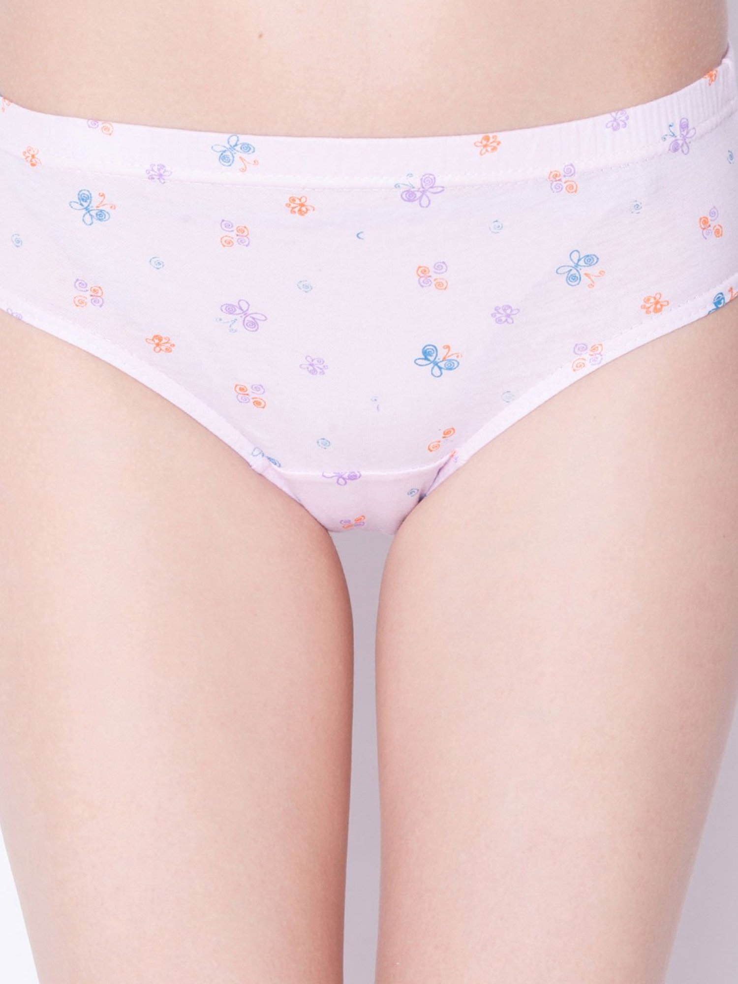 Dollar Missy Multicolor Printed Hipster Panty (Pack  of 10)