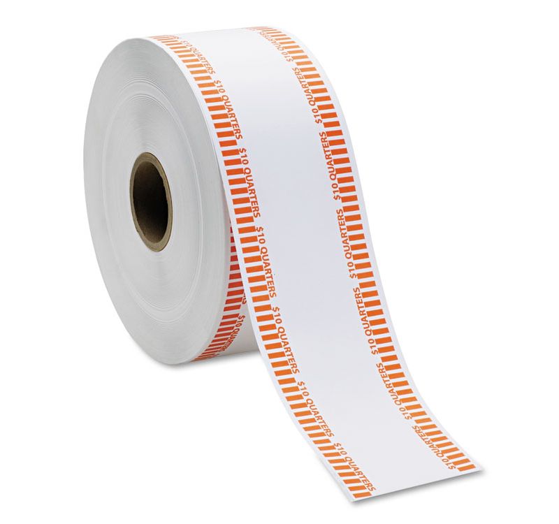 Coin-Tainer Automatic Coin Rolls Quarters $10 1900 Wrappers/Roll 50025