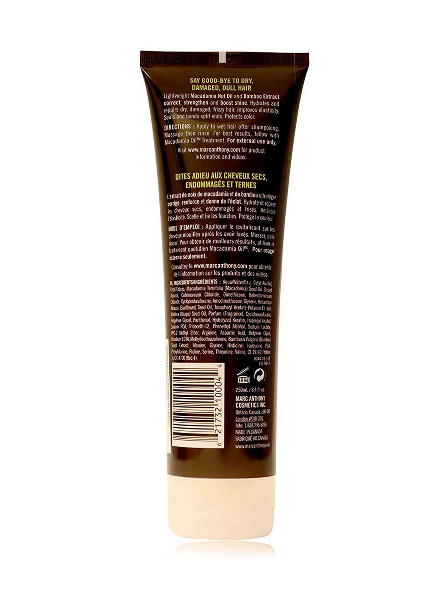 Marc Anthony Repairing Macadamia Oil Conditioner - 250 ml