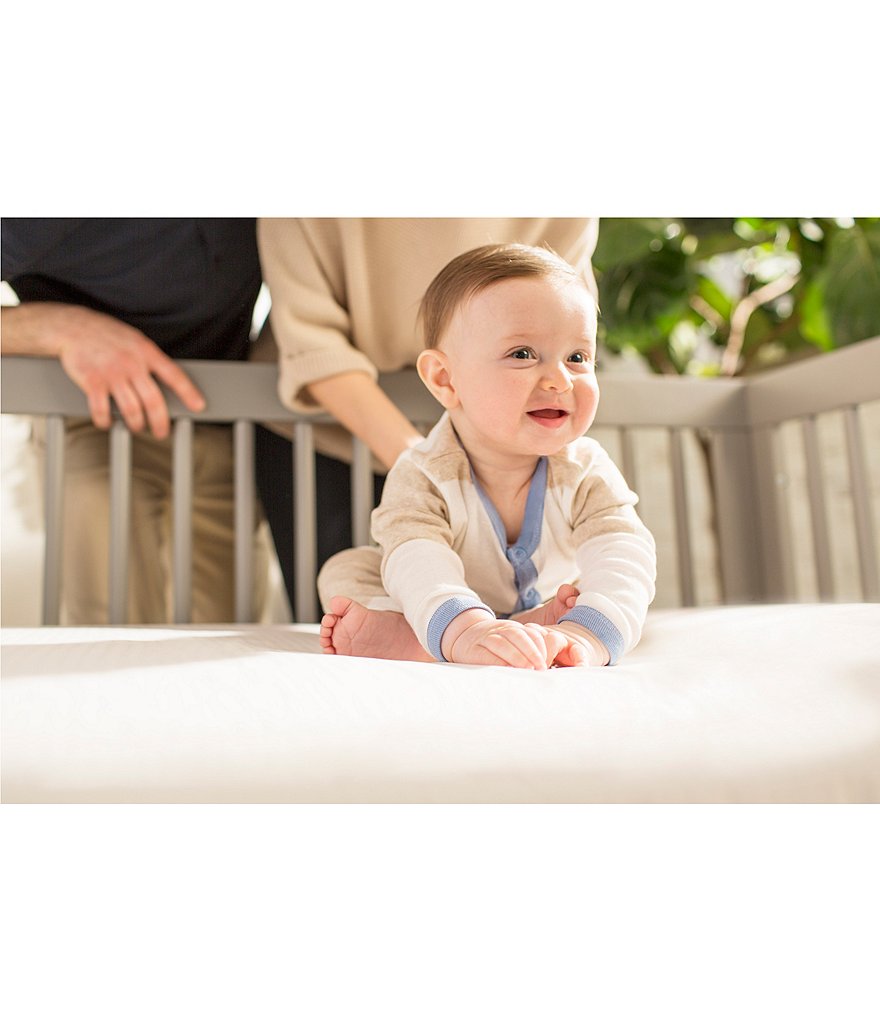 Naturepedic Organic Classic 150 Innerspring 2-Stage Baby Crib & Toddler Mattress