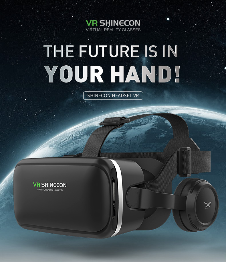 VR Headset Compatible With iPhone & Android Phone - Universal Virtual Reality Goggles - Play Your Best Mobile Games With Soft & Comfortable New 3D VR Glasses