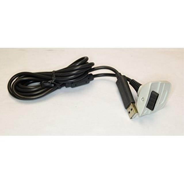 XBox 360 Controller Play and Charge Cable Replacement - White - by Mars Devices