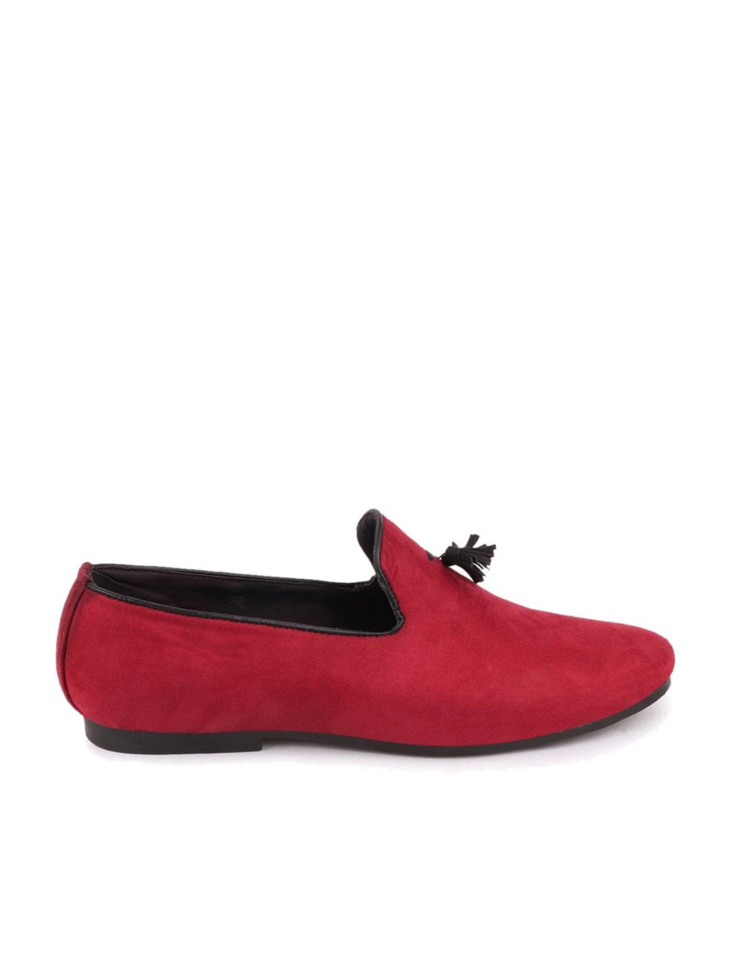 Fausto Men's Red Casual Mocassins