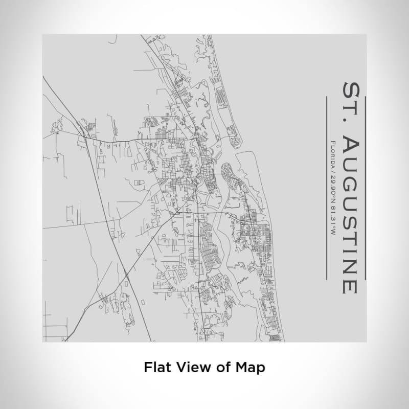 St. Augustine - Florida Map Tumbler