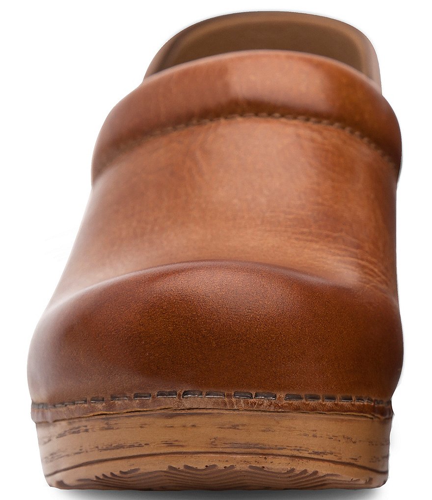 Dansko Distressed Leather Professional Clogs
