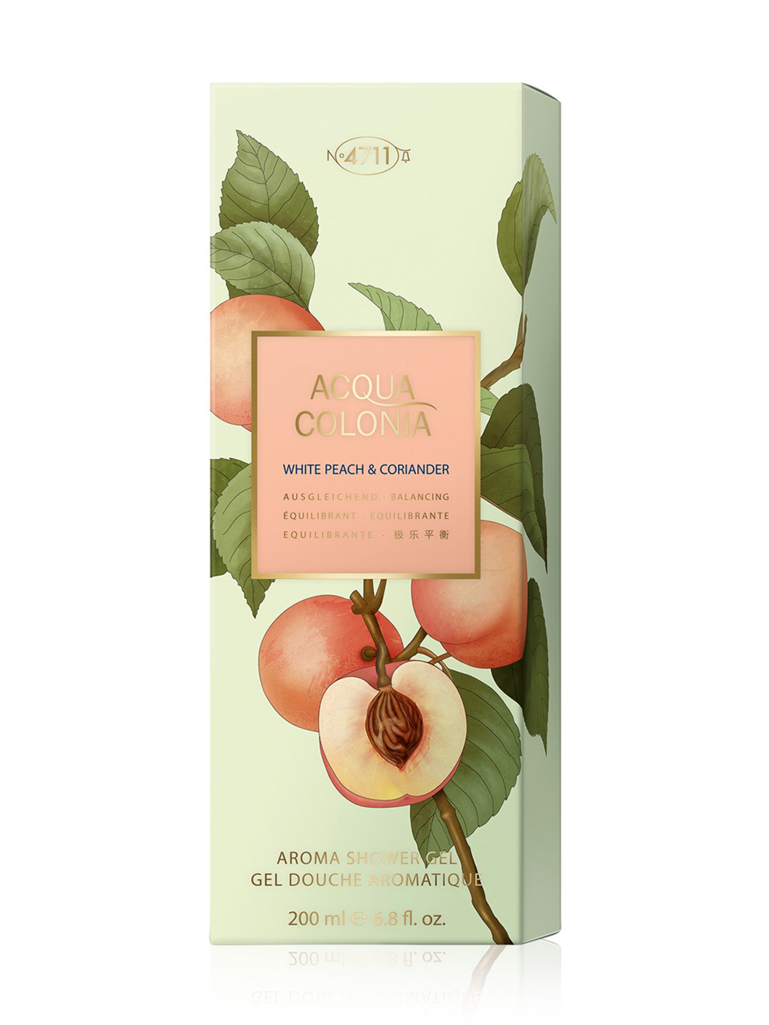 4711 Acqua Colonia White Peach & Coriander Aroma Shower Gel - 200 ml