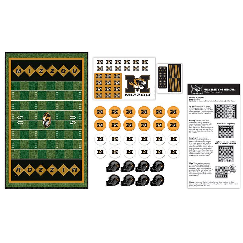 MasterPieces NCAA Missouri Checkers Board Game