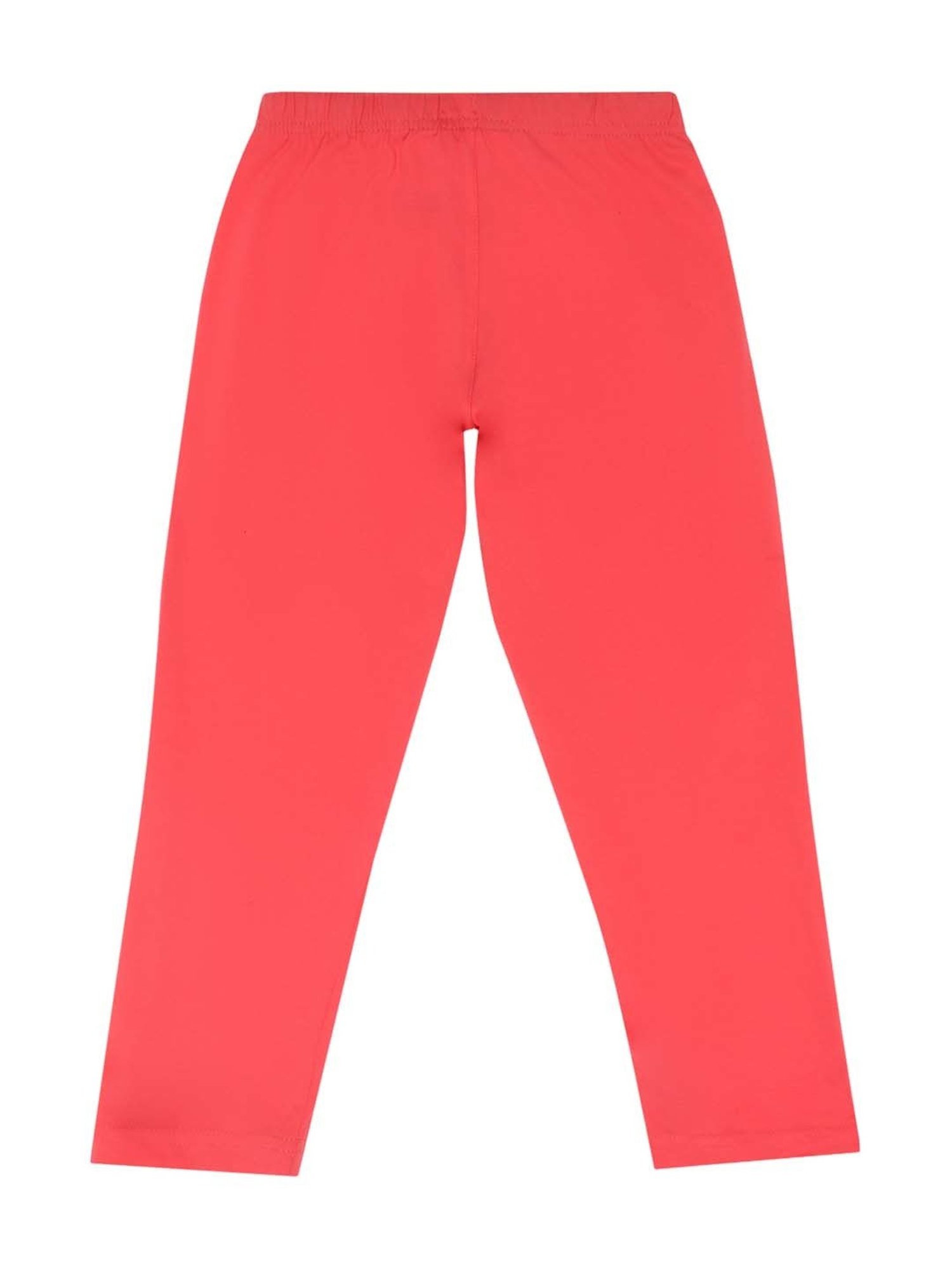 Proteens Kids Red Cotton Printed Trackpants