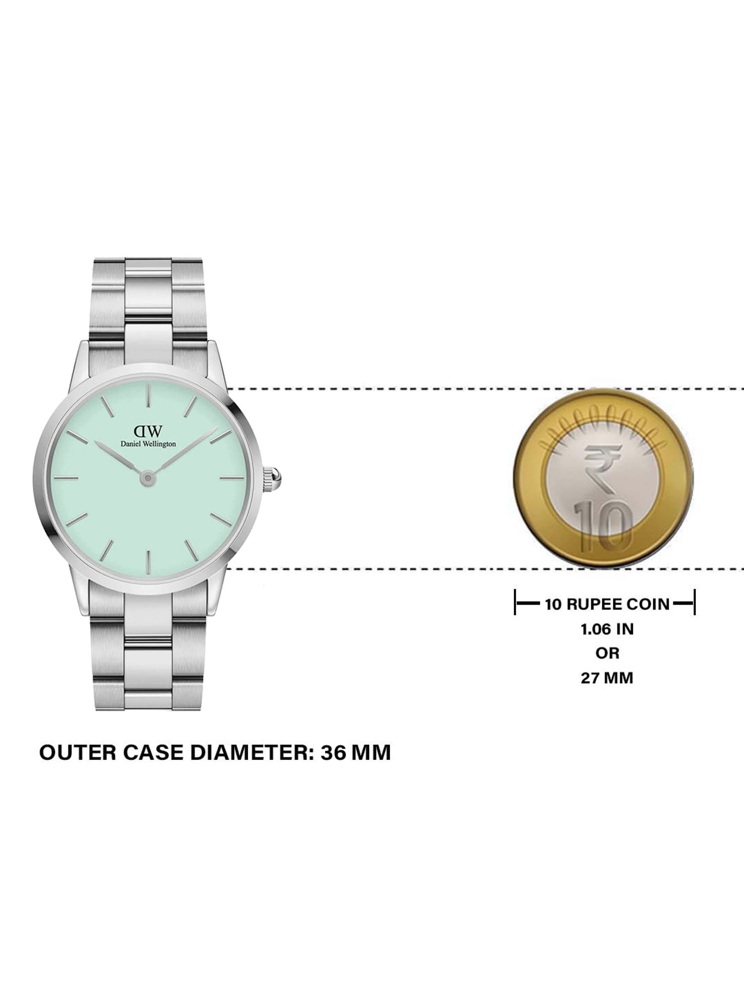 Daniel Wellington DW00100539 Iconic Link Unisex Analog Watch