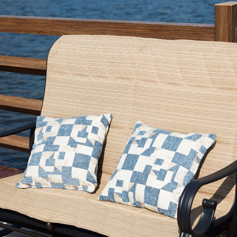 4pc Loveseat Glider Patio Seating Set - Patio Festival