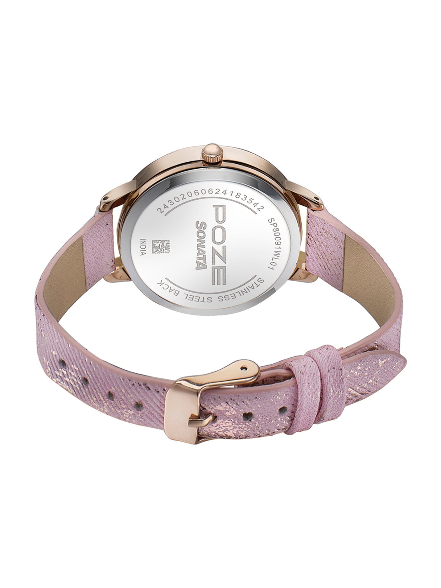 Sonata Poze 3.0 SP80091SL01WF Analog Watch for Women