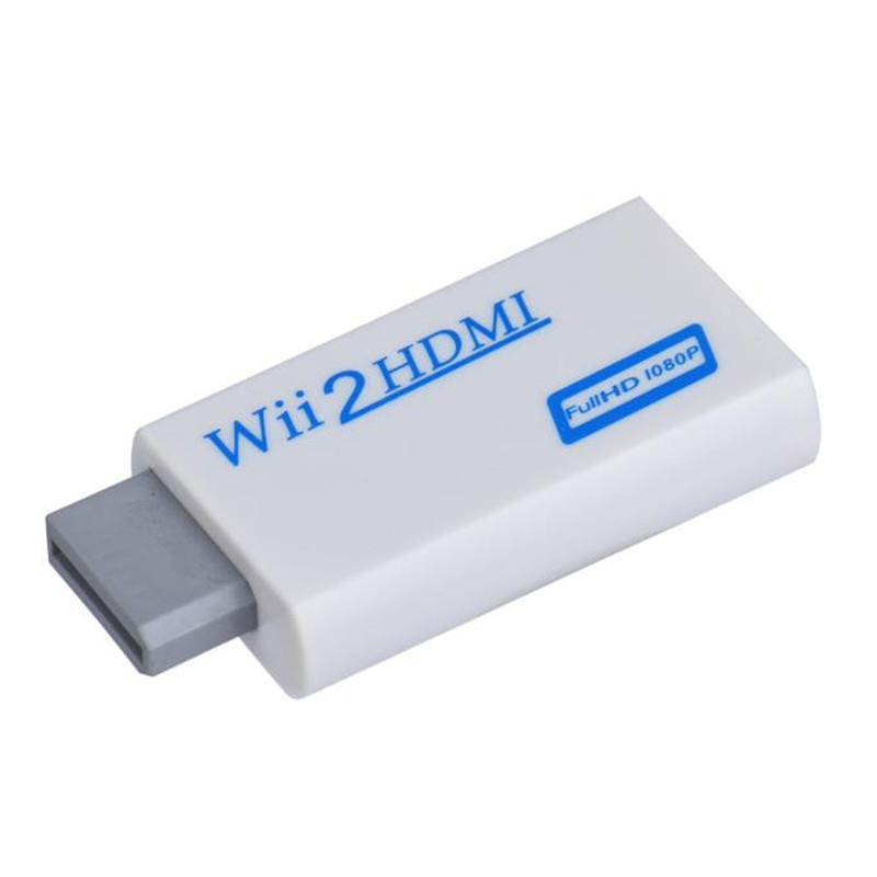 1080P Full HD HDMI Converter Adapter With 3.5 mm Audio Output For Wii 2 O.29