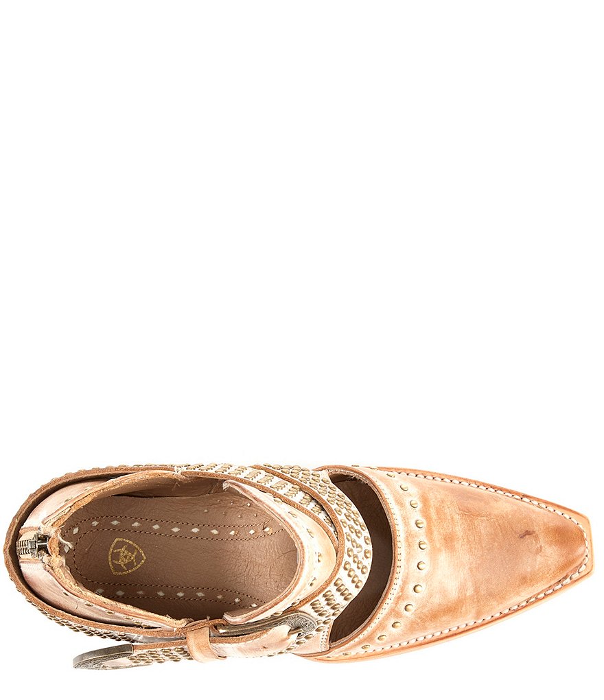 Ariat Dixon Rock N Roll Studded Leather Western Booties