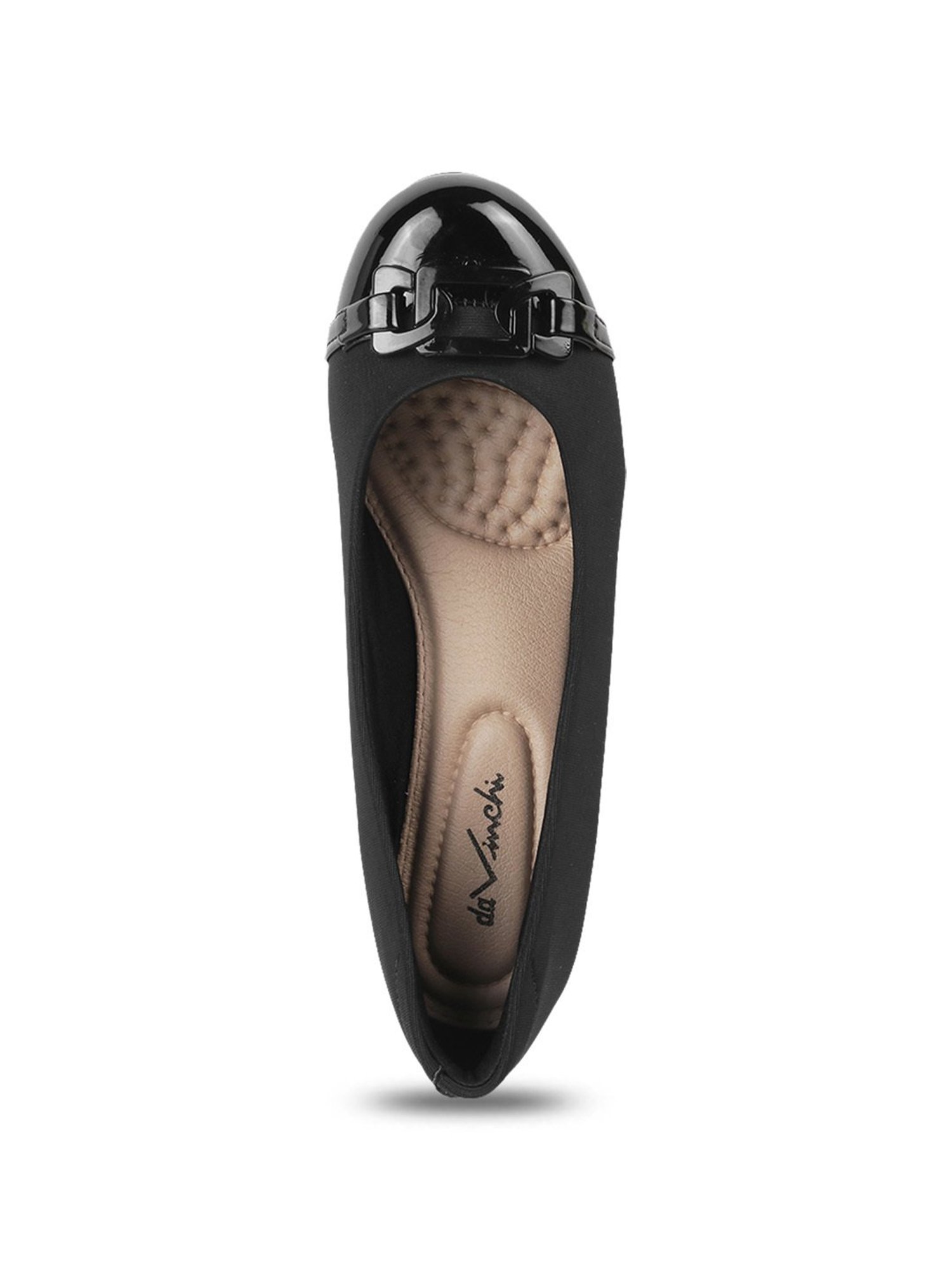 Da Vinchi by Metro Women's Black Wedge Pumps