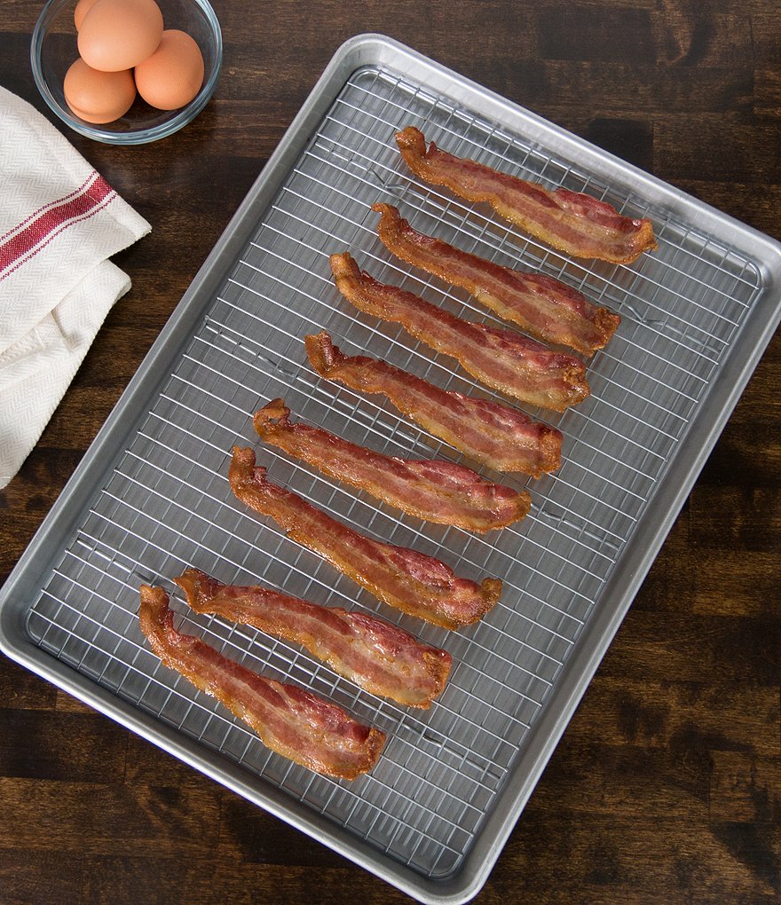 USA Pan Heavy Duty Half Sheet Baking Pan & Rack Set