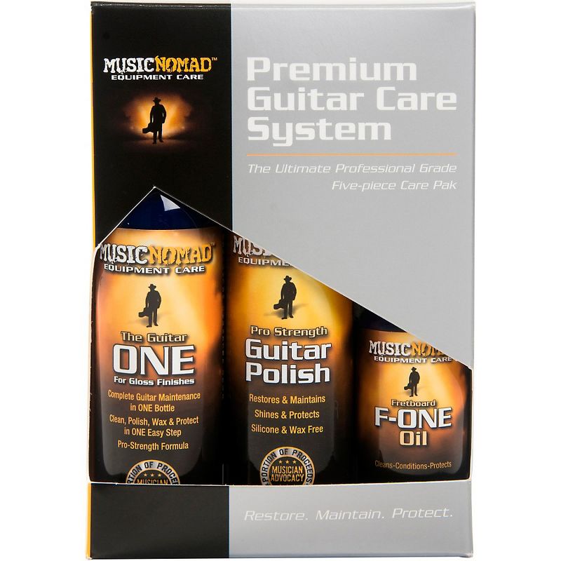 Music Nomad The Ultimate Professional Grade 5-Piece Guitar Care Pack