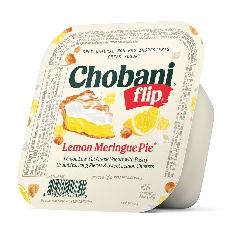 Chobani Flip Lemon Meringue Greek Yogurt - 5.3oz