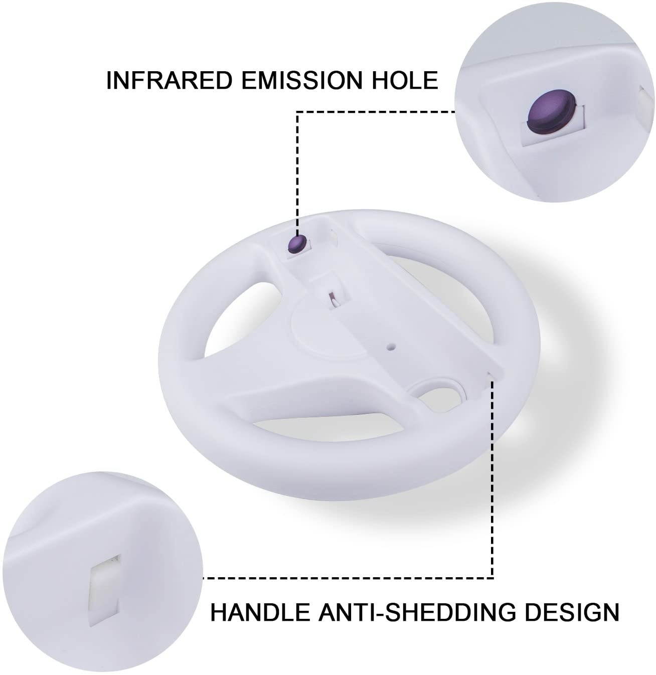 Mario Kart Steering Wheel Compatible With Remotes Mario Kart Racing Wheel Wii And Wii U