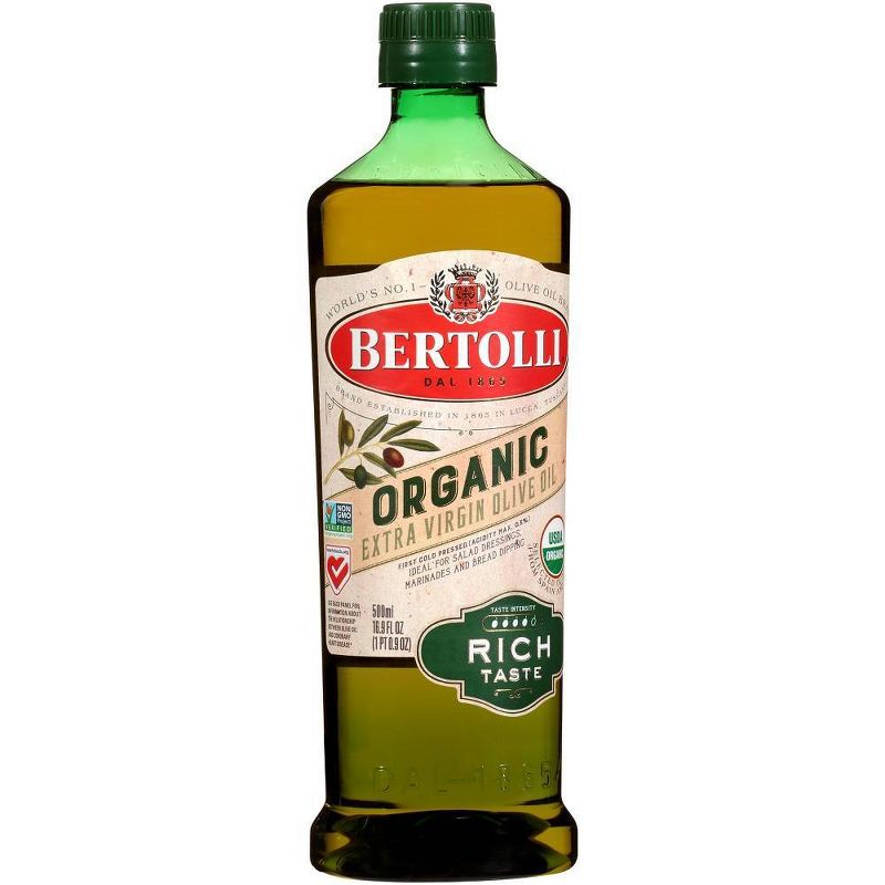 Bertolli Organic Extra Virgin Olive Oil - 16.9 fl oz