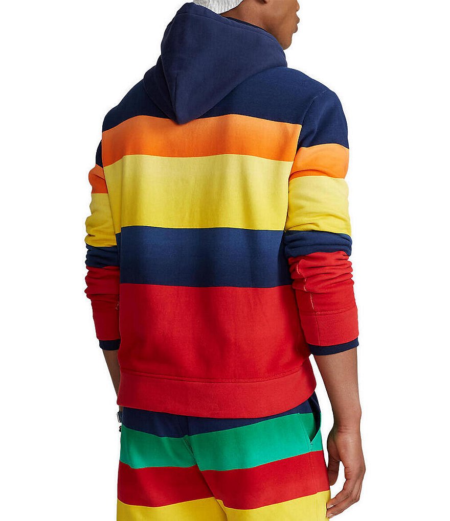 Polo Ralph Lauren Striped Fleece Hoodie