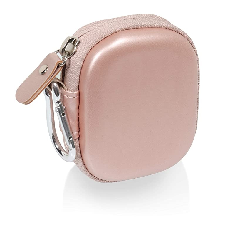 Chip Card Reader Scanner Case Compatible with Square Reader for contactless and chip Square ASKU0485 Chip Reader Scanner USB Cables and Small Accessories Rose Gold