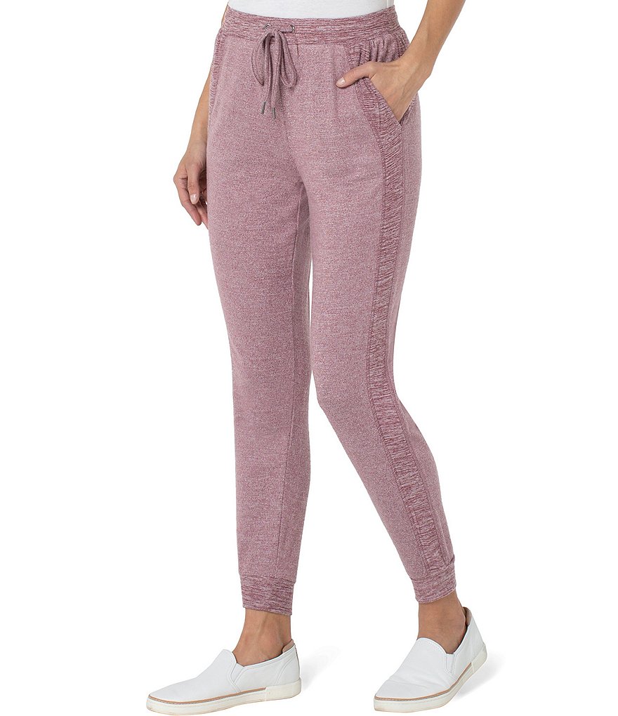 Liverpool Los Angeles Drawstring Pocketed Banded Hem Athleisure Joggers