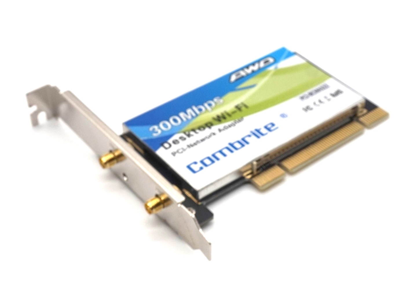 BCM4322 300Mbps 2.4G Wireless Wlan Wifi PCI Card Desktop Adapter With 6dBi wifi Antenna High Speed