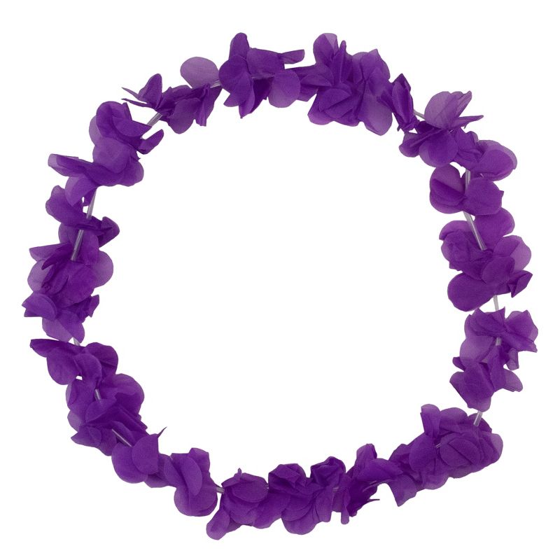 Northlight 18" Purple Halloween Lei Costume Accessory
