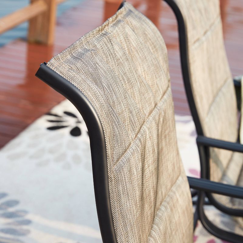 2pc Outdoor Patio Glider Set - Patio Festival