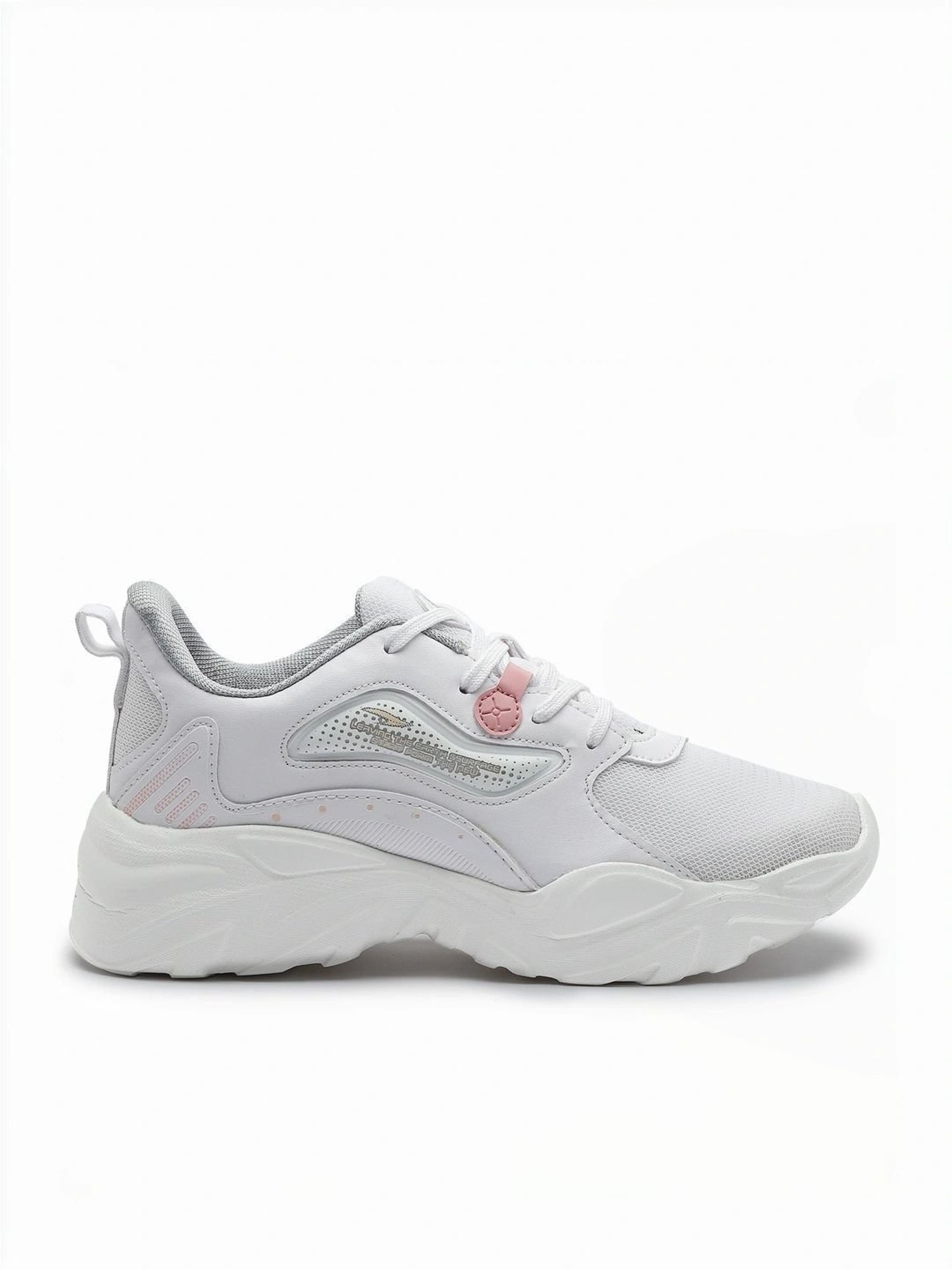 Asian Women's White Running Shoes