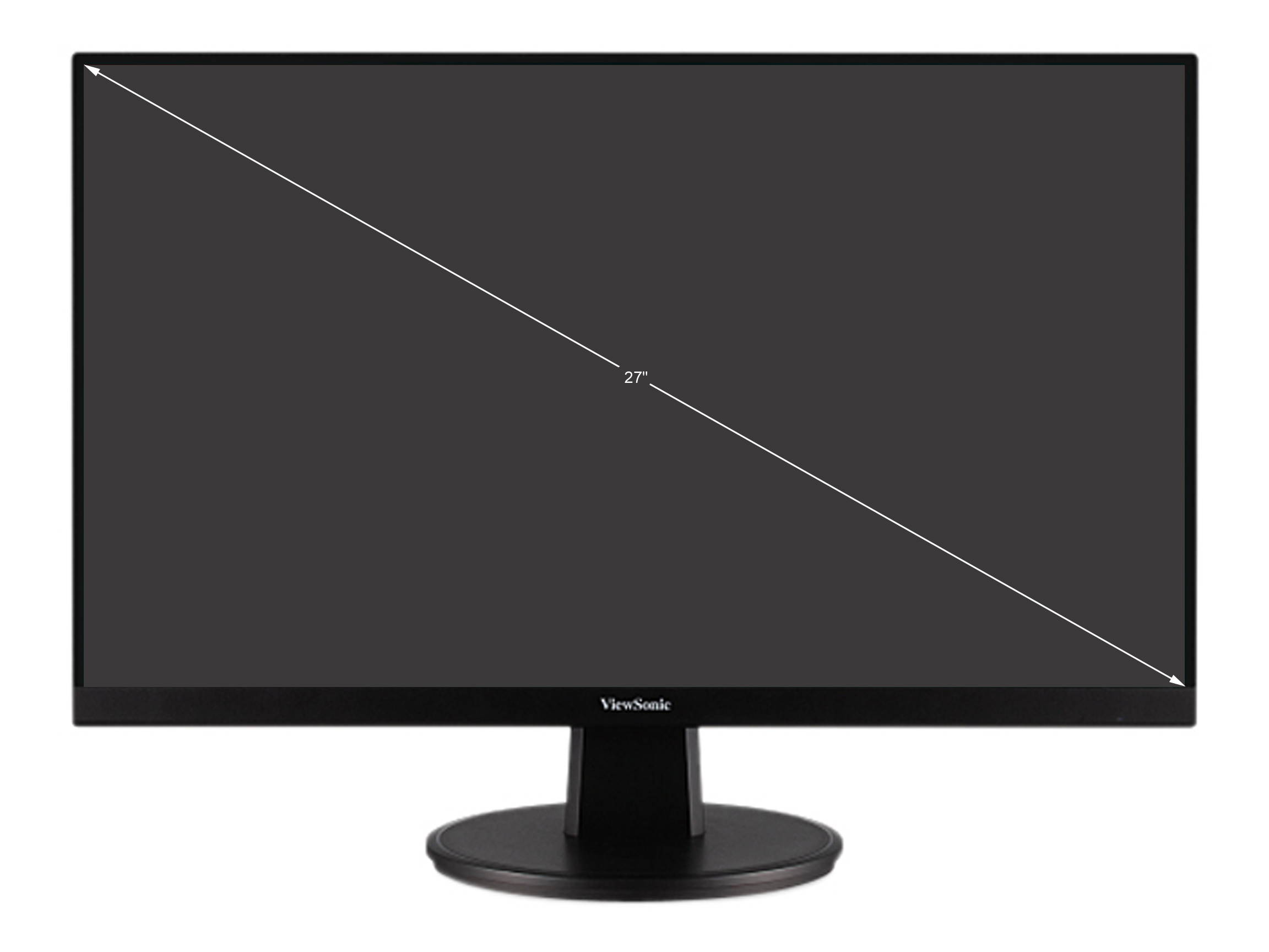 ViewSonic VA2747-MH 27" Full HD 1920 x 1080 D-Sub, HDMI Built-in Speakers Monitor