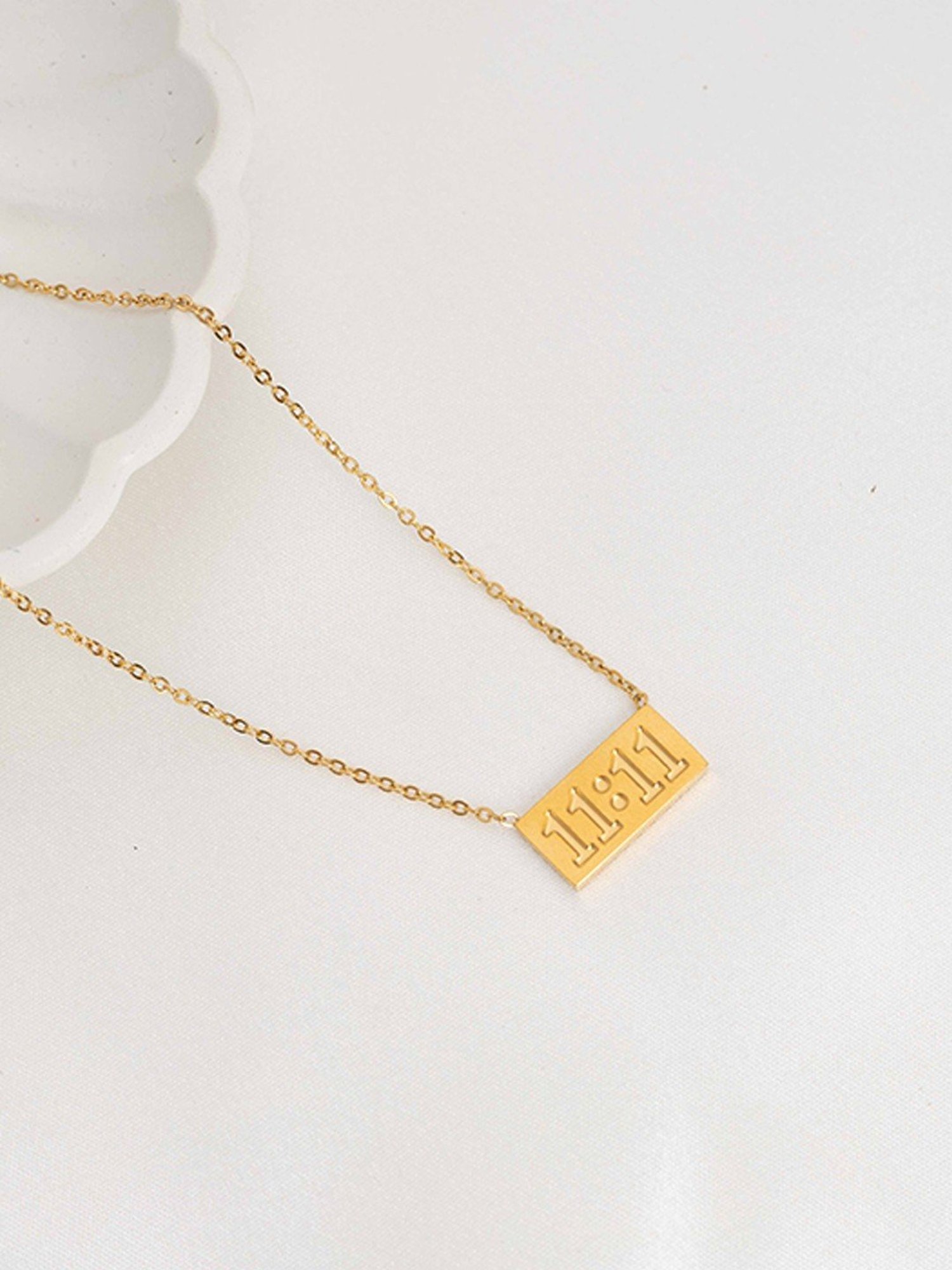 Perfectly Average 11:11 Necklace for Women & Girls