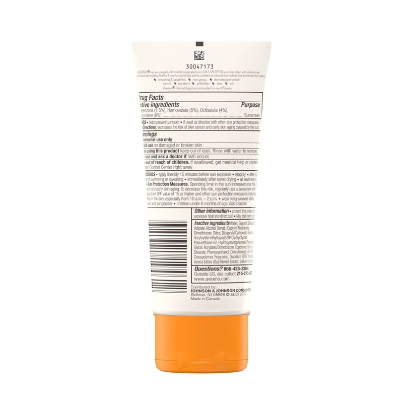 Aveeno Protect + Hydrate Lotion - SPF 30 - 3oz