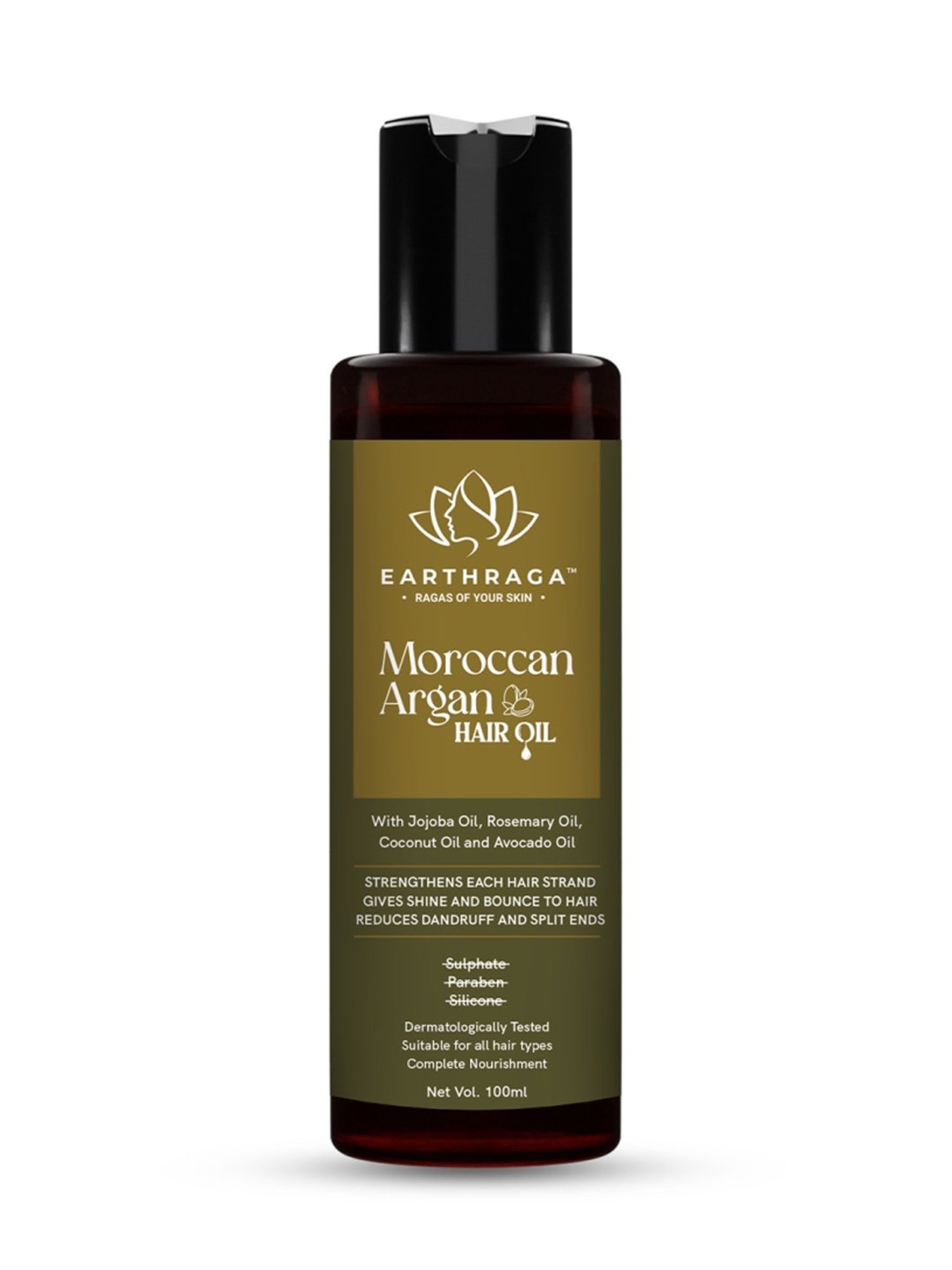Earthraga Moroccan Argan Hair Oil - 100 ml