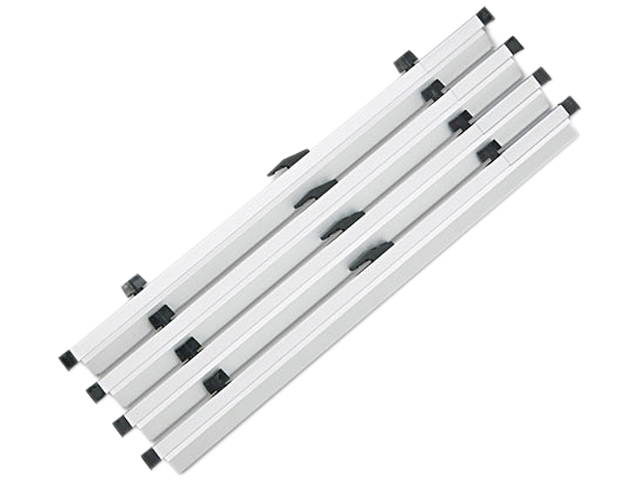 Safco 50026 Sheet File Hanging Clamps, 100 Sheets Per Clamp, 24", 6/Carton