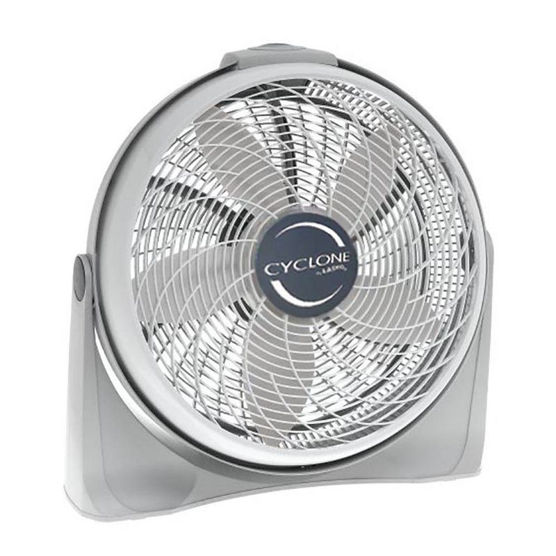 Air King 18" 1/6 HP 3-Speed Adjustable Height Floor Fan with Roll-About Stand