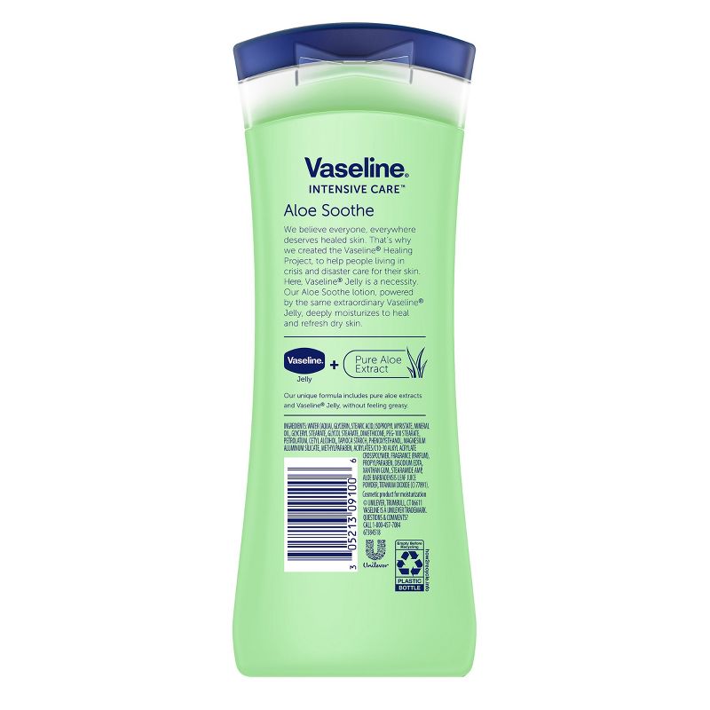 Vaseline Intensive Care Body Lotion Aloe Soothe - 10 fl oz