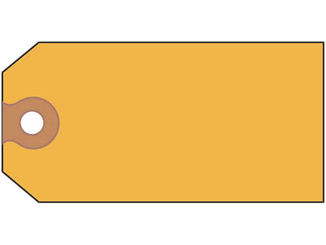 Avery Unstrung Shipping Tags Paper 4 3/4 x 2 3/8 Yellow 1 000/Box 12325