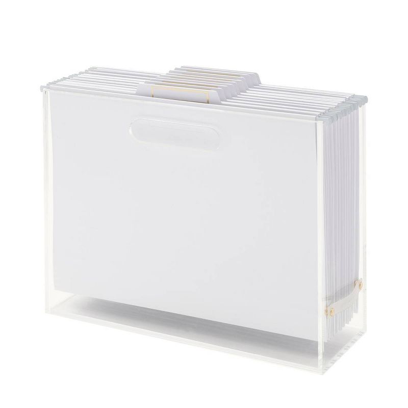 RUSSELL + HAZEL Acrylic File Box Slim