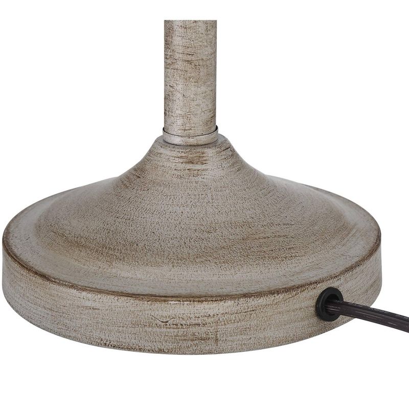 360 Lighting Lynn Beige Wood Buffet Black Shade Table Lamps Set of 2