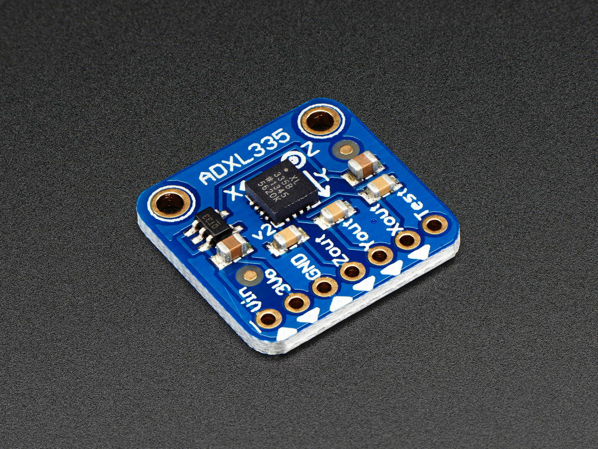 Adafruit ADXL335-5V Ready Triple-axis Accelerometer (+-3g Analog Out)