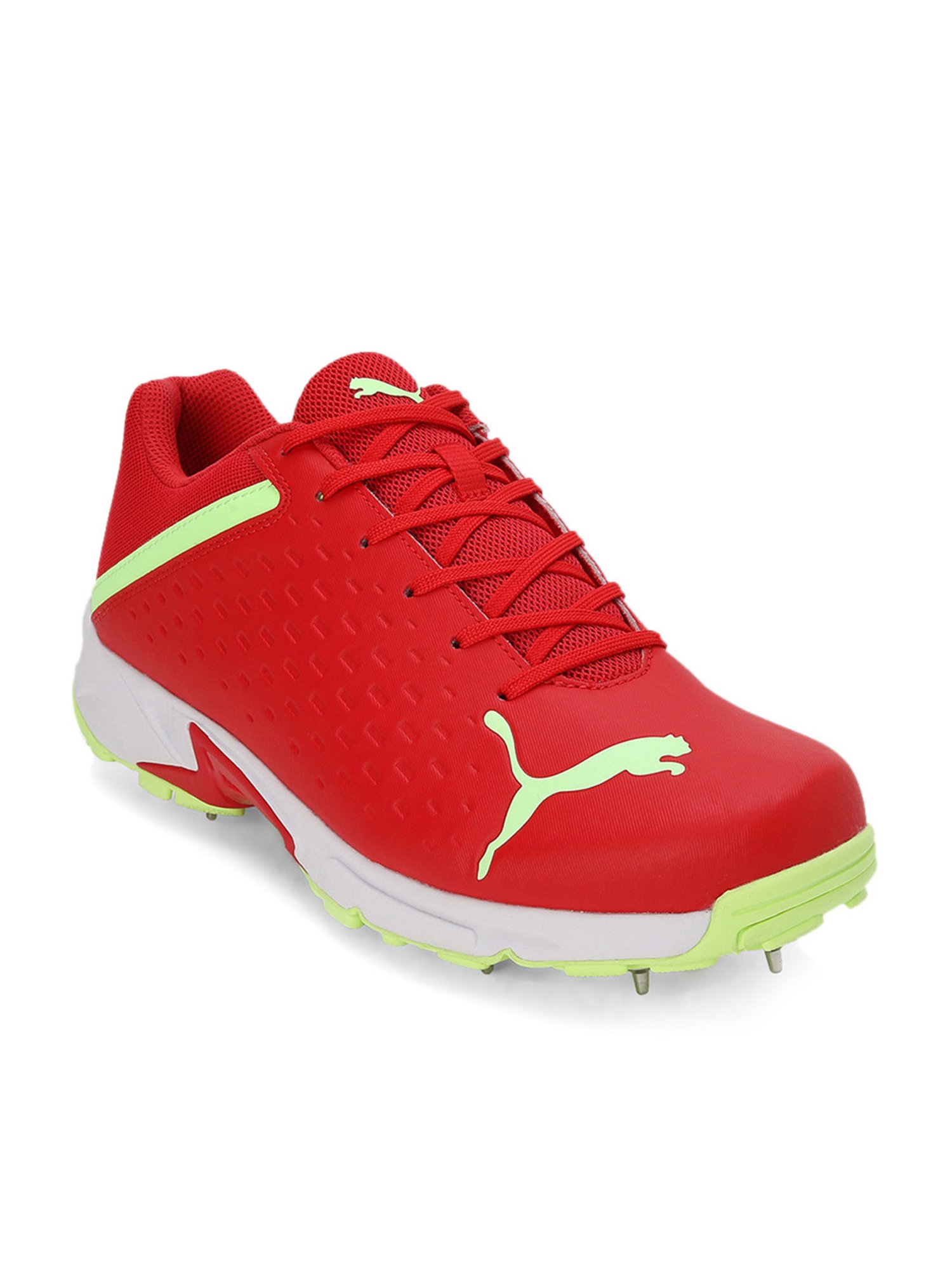 Puma Men's Spike 22.2 Red Cricket Shoes