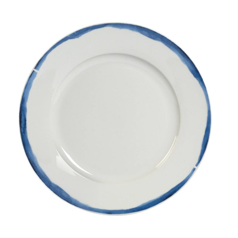 16pc Porcelain Marshall Dinnerware Set White - Elama