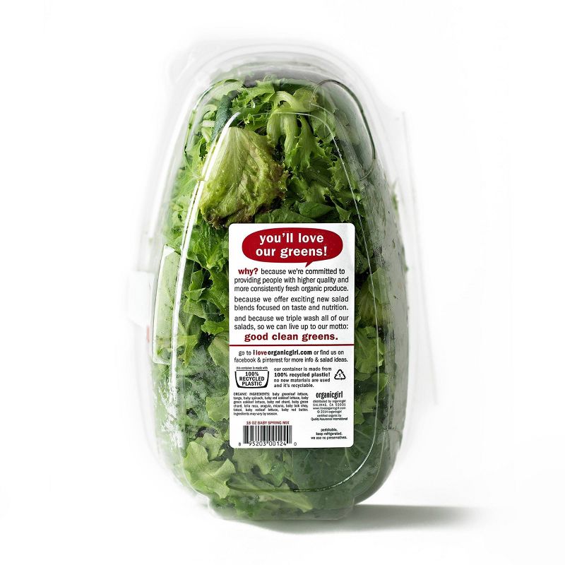 Organic Girl Baby Spring Mix - 16oz