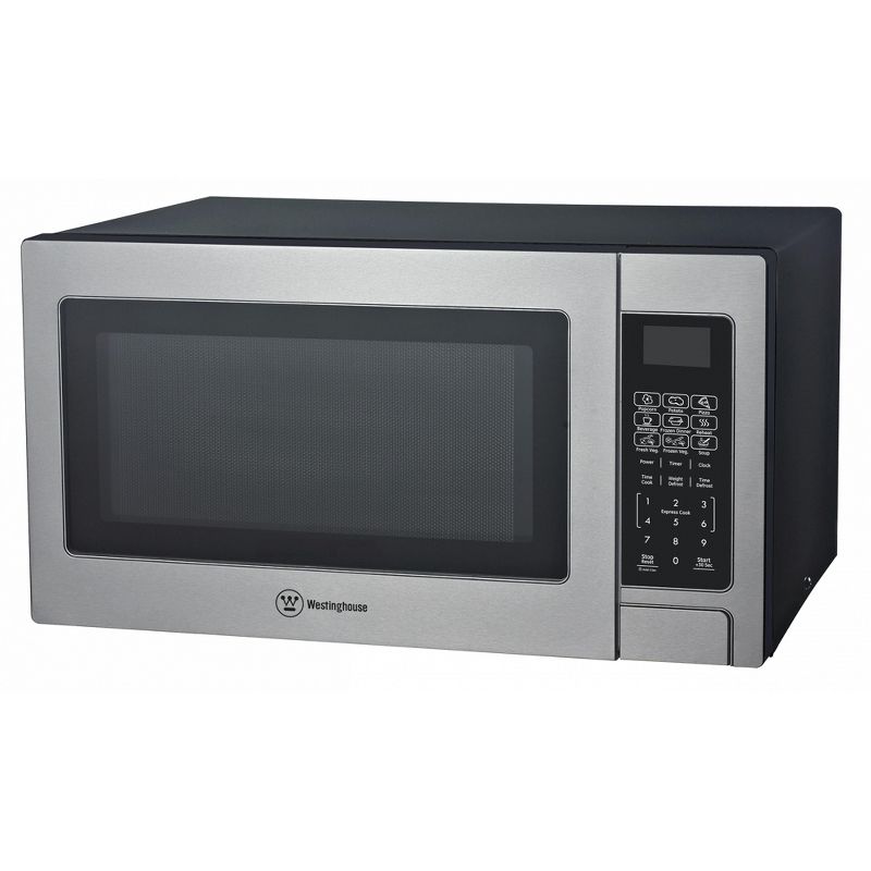 BLACK+DECKER 1.3 cu ft 1000 Watt Microwave Oven Black Stainless Steel