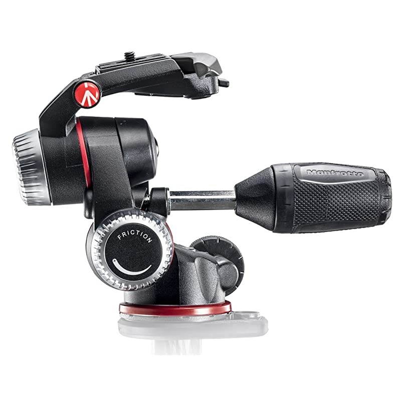 MK190XPRO33W Aluminum 3Section Tripod Kit with 3Way Head Black