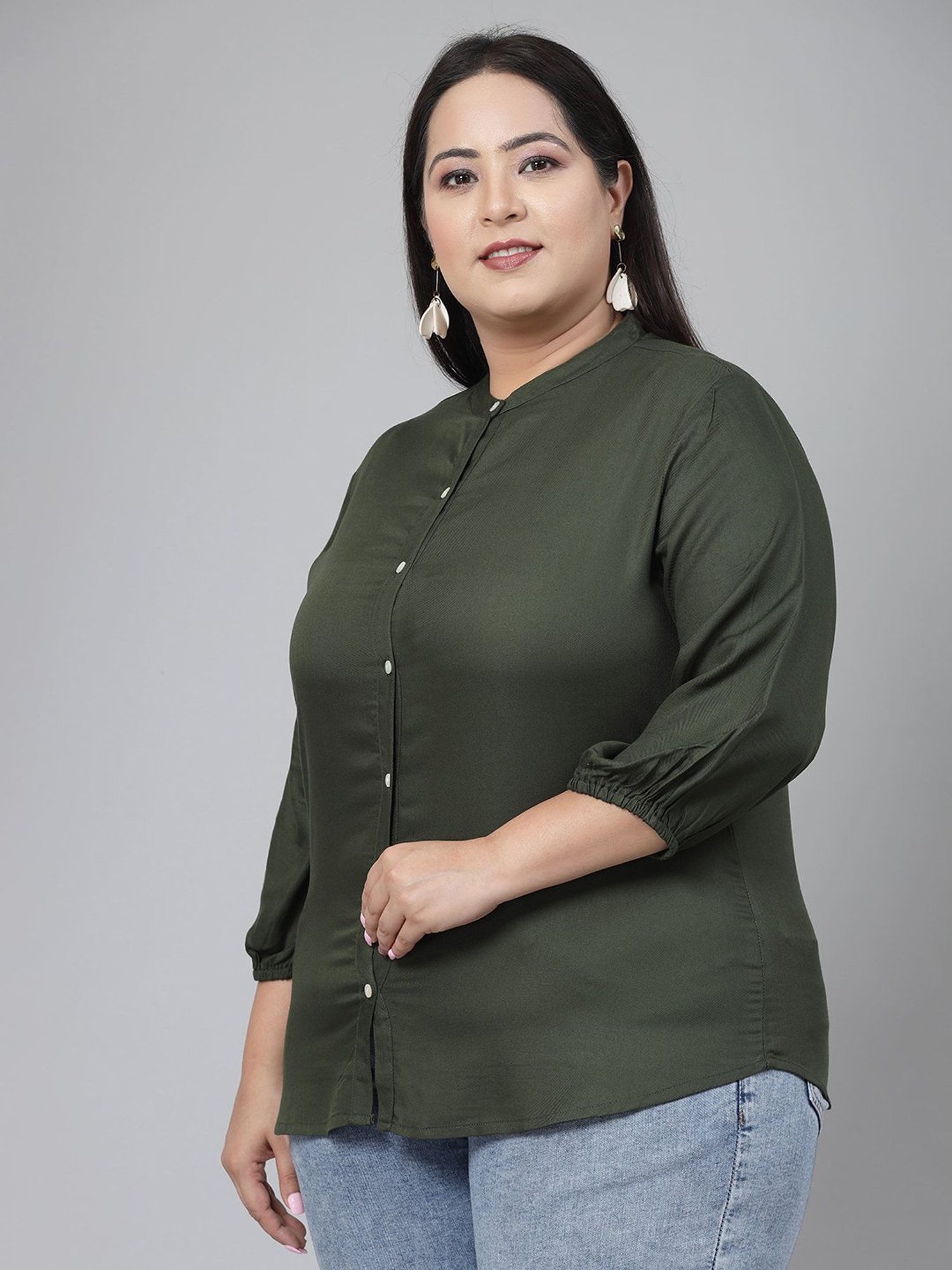 Van Heusen Maroon Plain Formal Shirt