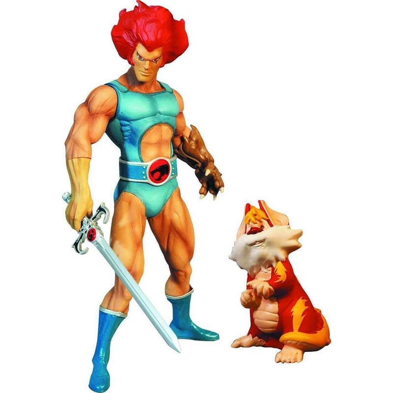 Mezco Toyz Thundercats 14" Mega-Scale Action Figure: Lion-O & Snarf
