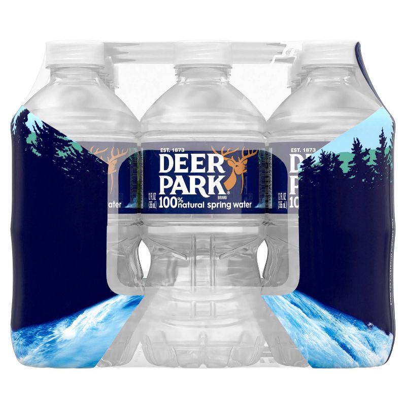 Deer Park Brand 100% Natural Spring Water - 12pk/12 fl oz Bottles