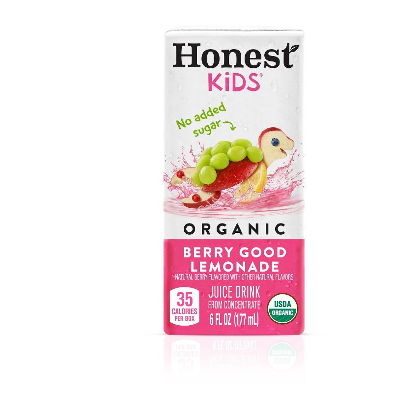 Honest Kids Organic Berry Lemonade Juice Drink - 8pk/6 fl oz Boxes